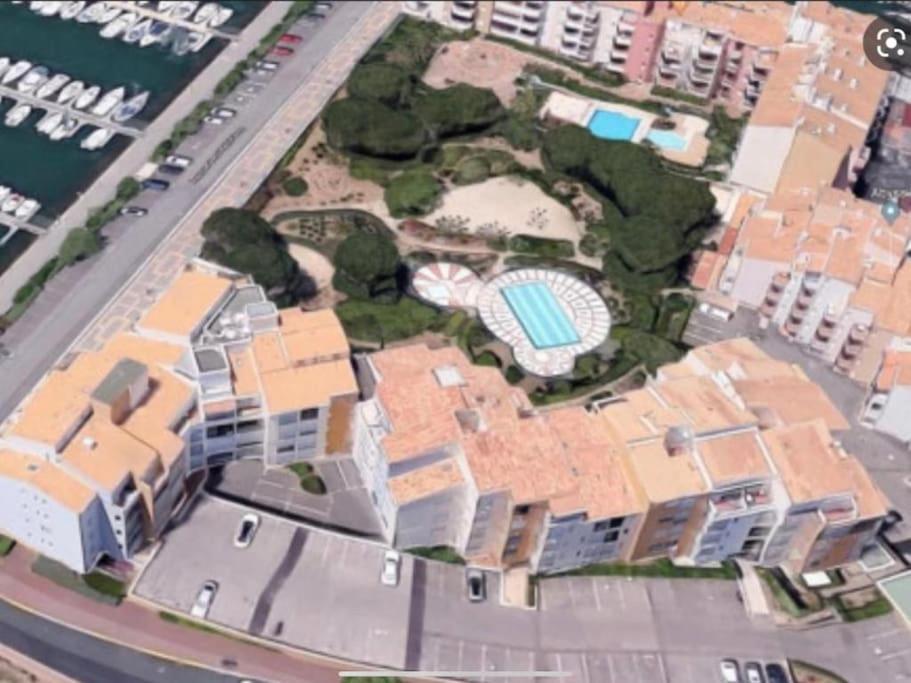 Studio - Residence Avec Piscine Agde Exteriör bild